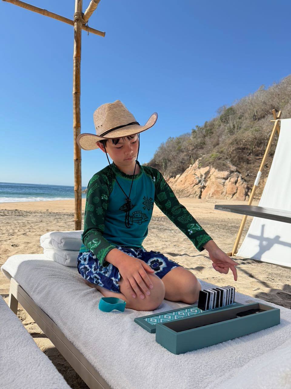 A slow beach-day afternoon